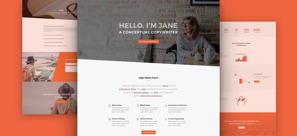 Professional copywriting services